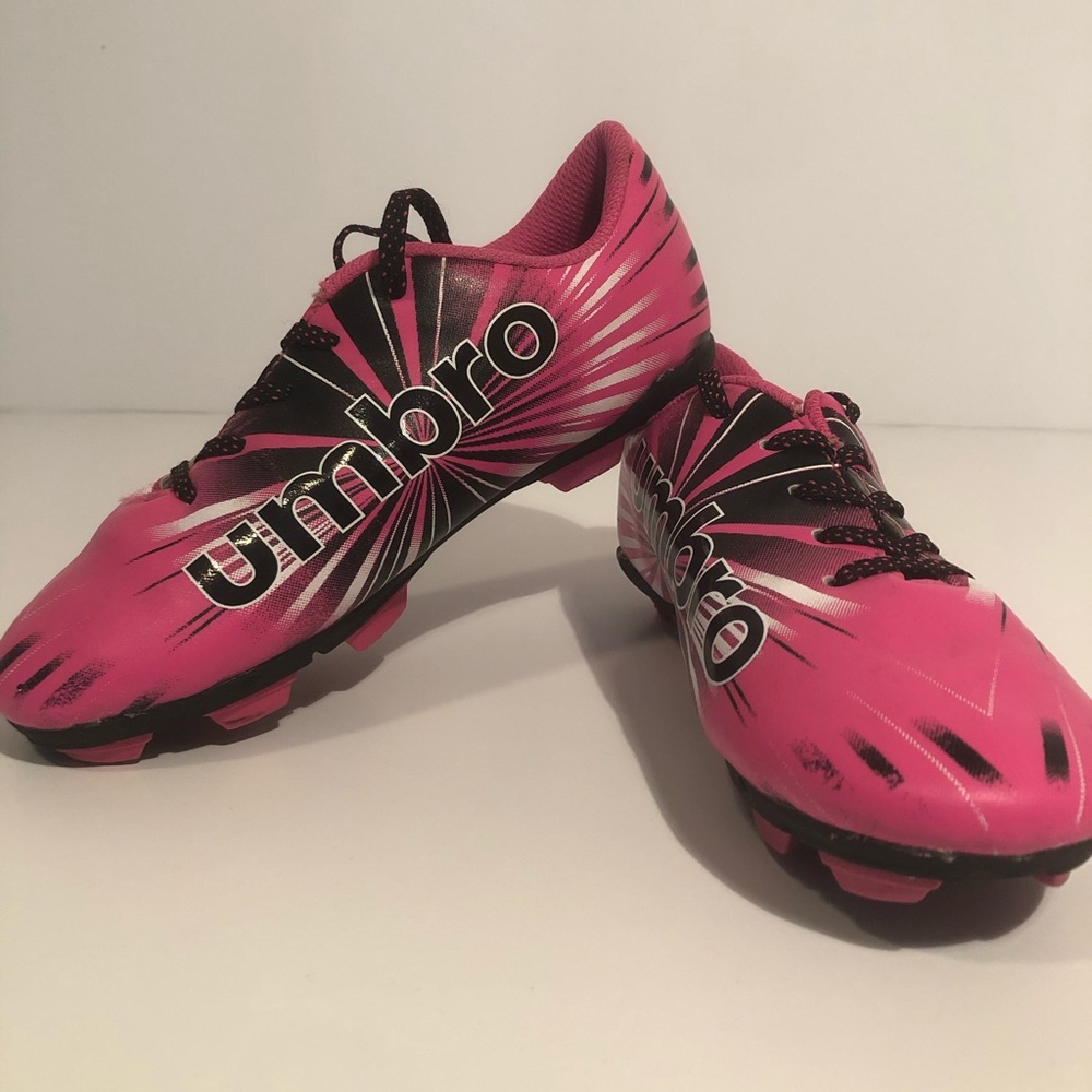 Pink Kids/Youth Soccer Cleats